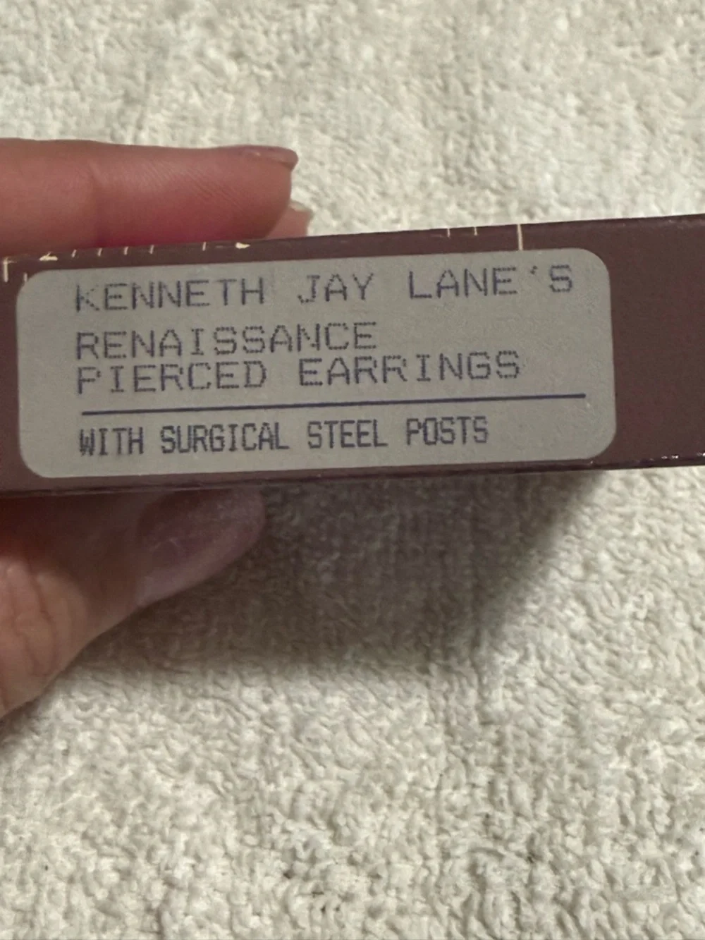 Vintage Avon Kenneth Lane Renaissance Earrings - Picture 2 of 2